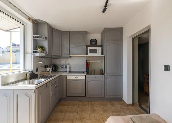 公寓 Promenade Rooftop Flat